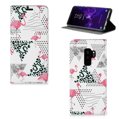 Samsung Galaxy S9 Plus | Hoesje maken | Flamingo Triangle