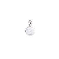 Go Dutch Label Letter V Kettinghanger Zilver