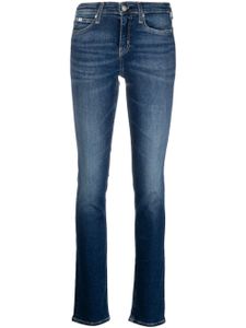 Calvin Klein Jeans jean skinny à taille haute - Bleu