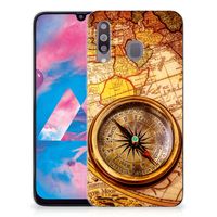 Samsung Galaxy M30 Siliconen Back Cover Kompas - thumbnail