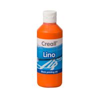 Creall Lino Blockprintverf Oranje, 250ml - thumbnail