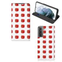 Samsung Galaxy S21 FE | Flip Style Cover | Paprika Red