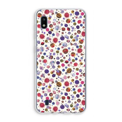 Planets Space: Samsung Galaxy A10 Transparant Hoesje