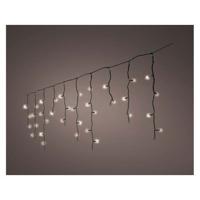 Led icicle lights twinkle 490 led klassiek warm - Decoris