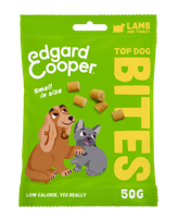 Edgard & Cooper Bites Small Lam&Kalkoen hondensnacks 50 gram - thumbnail