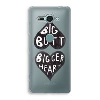 Big butt bigger heart: Sony Xperia XZ2 Compact Transparant Hoesje