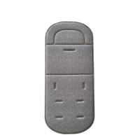 Comfortabele baby wandelwagen pad vier seizoenen algemene zachte Stoelkussen kind kar Seat mat Kids kinderwagen kussen (grijs)