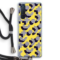8-bit N°3: Sony Xperia 5 II Transparant Hoesje met koord