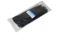 Trekbandjes zwart 2,5x200 mm (100 stuks) Trekbandjes zwart 2,5x200 mm (100 stuks)
