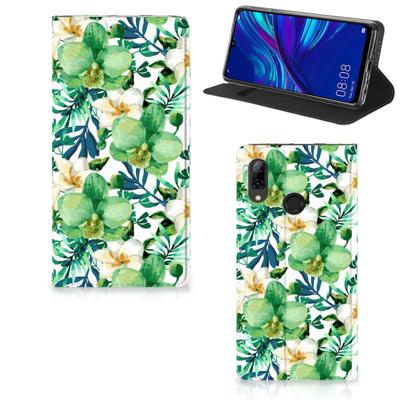 Huawei P Smart (2019) Smart Cover Orchidee Groen Huawei P Smart (2019) Smart Cover Orchidee Groen