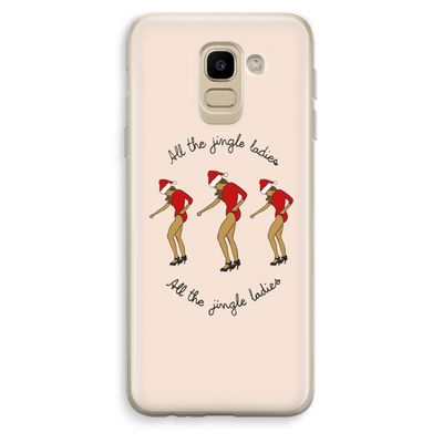 Jingle Ladies: Samsung Galaxy J6 (2018) Transparant Hoesje