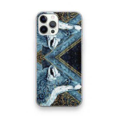 Golden Fox: iPhone 12 Pro Transparant Hoesje