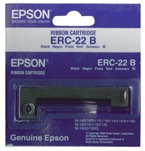 Epson Ribbon Cartridge M-180/190 series, longlife, black (ERC22B)