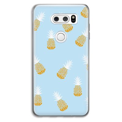 Ananasjes: LG V30 Transparant Hoesje