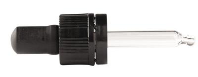 Helios Holland Pipet glas zwart 10ml