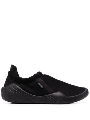 Stone Island Shadow Project baskets sans lacets à patch logo - Noir