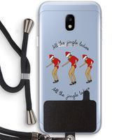 Jingle Ladies: Samsung Galaxy J3 (2017) Transparant Hoesje met koord