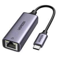 UGREEN 25052 USB-kabel USB-C stekker, RJ45 Grijs