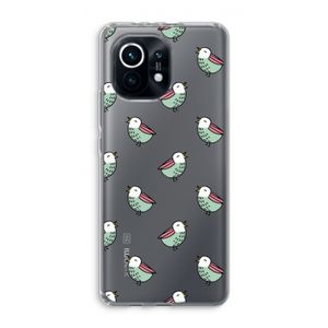 Vogeltjes: Xiaomi Mi 11 Transparant Hoesje