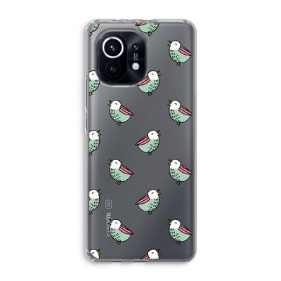 Vogeltjes: Xiaomi Mi 11 Transparant Hoesje