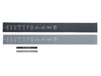 CRIVIT Fitness weerstandsbanden 4-delig (Donkergrijs/zwart)