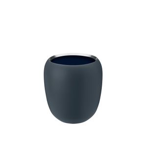 Stelton Ora Vaas dusty bleu / midnight bleu 17 cm