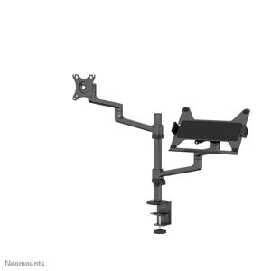 Neomounts DS20-425BL2 bureausteun voor flatscreen en laptop