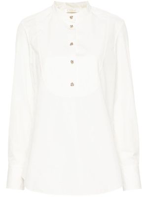 Chloé chemise à boutons sculptés - Blanc