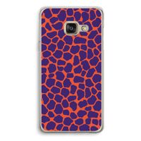 Purple Giraffe: Samsung A3 (2017) Transparant Hoesje