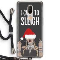Came To Sleigh: OnePlus 6 Transparant Hoesje met koord