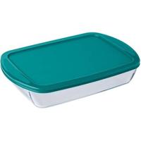 Pyrex Cook & Store Schaal Rechthoek met Deksel 4,5 liter