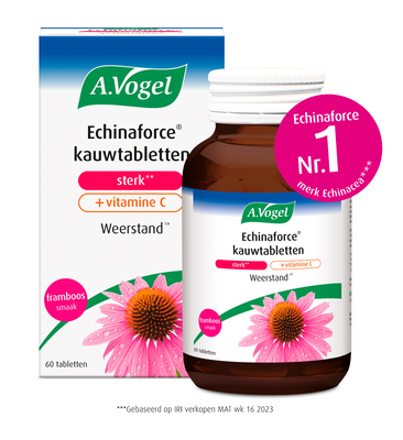 A.Vogel Echinaforce Kauwtabletten sterk** + Vitamine C Tabletten