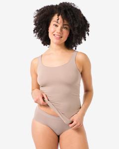 HEMA Dameshipster Naadloos Micro Beige (beige)