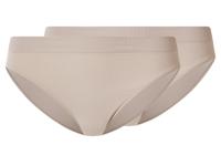 esmara Set van 2 dames onderbroeken (Grijs, XS (32/34))