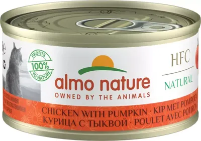 Almo Nature HFC Natural kattenvoer kip & pompoen 70g