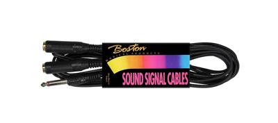 Boston AC-130 audio kabel zwart