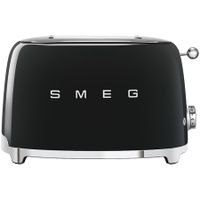 SMEG TSF01BLEU Broodrooster 50's Style - Zwart