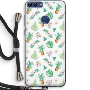 Ananas bladeren: Huawei P Smart (2018) Transparant Hoesje met koord