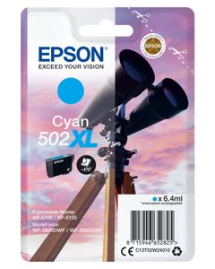 Epson 502XL 6.4ml 470pagina's Cyaan inktcartridge