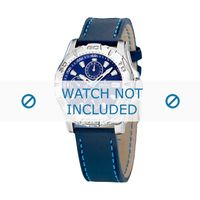 Horlogeband Festina F16243-7 Leder Blauw 21mm - thumbnail