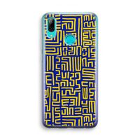 Majorelle Blue Print: Huawei P Smart (2019) Transparant Hoesje