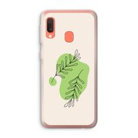 Beleaf in you: Samsung Galaxy A20e Transparant Hoesje