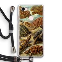 Haeckel Chelonia: Pixel 3 Transparant Hoesje met koord