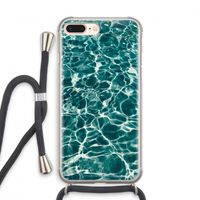 Weerkaatsing water: iPhone 8 Plus Transparant Hoesje met koord