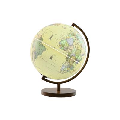 Wereldbol Home ESPRIT Bruin PVC 26 x 25 x 34 cm