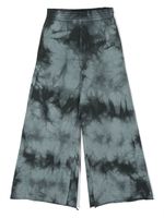 MM6 Maison Margiela Kids pantalon ample à motif tie-dye - Gris