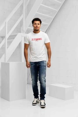 Malelions Slim Fit Destroyed Denim Broek Heren Donkerblauw - Maat 30 - Kleur: Donkerblauw | Soccerfanshop