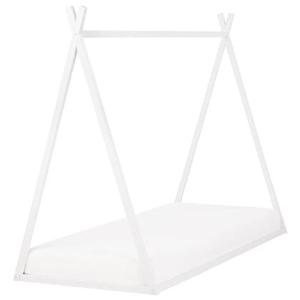 Beliani - SAURAT - Kinderbed - Wit - 90 x 200 cm - Dennenhout