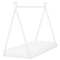 Beliani - SAURAT - Kinderbed - Wit - 90 x 200 cm - Dennenhout