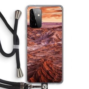 Mars: Samsung Galaxy A72 5G Transparant Hoesje met koord